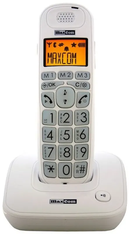 Telefon stacjonarny Maxcom MC6800 BB Biały