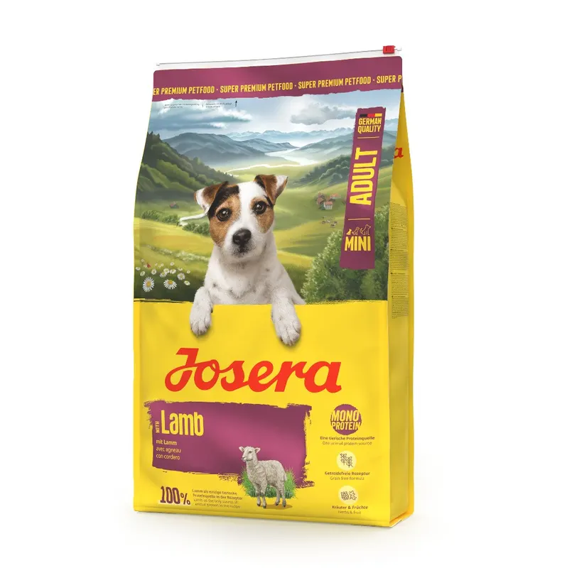 JOSERA Mini Mono Lamb - sucha karma dla psa - 900g
