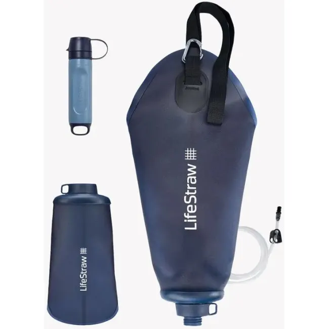 Lifestraw Peak All-in-one Zestaw hydracyjny, ciemnoniebieski