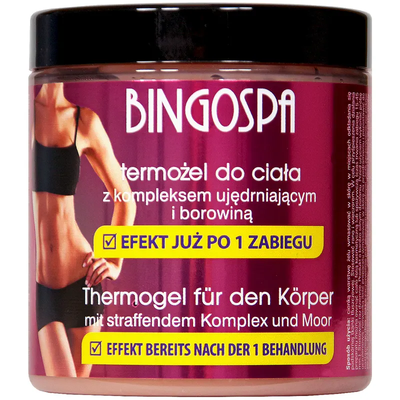 Termożel do ciała z kompleksem ujędrniającym i borowiną BINGOSPA slim & strong