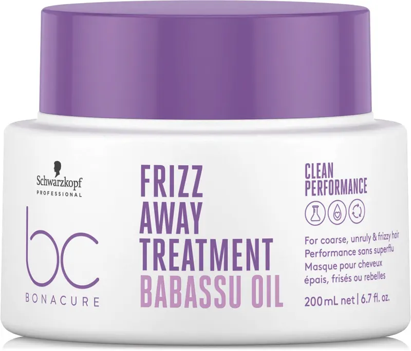 Schwarzkopf BC Frizz Away Treatment Babassu Oil Maska do Włosów 200ml