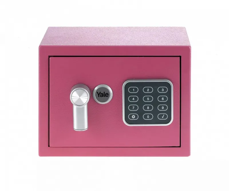 YALE HOME Sejf podstawowy YSV mini różowy