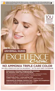 Loreal Excellence Creme Farba do Włosów 10U Uniwersalny Bardzo Bardzo Jasny Blond