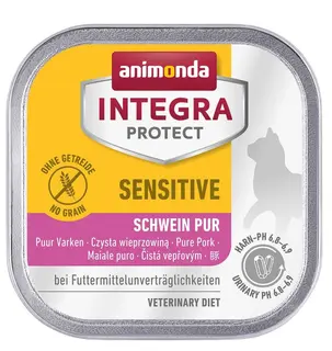ANIMONDA Integra Protect Adult Sensitive Wieprzowina Mono - mokra karma dla kota - 100g