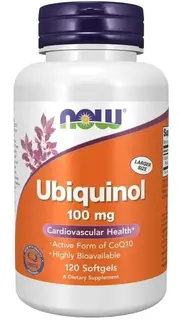NOW Foods Ubiquinol 100 mg 120 kaps żelowych ubichinol KANEKA