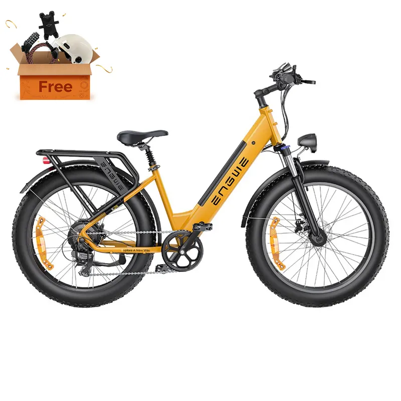 Rower elektryczny ENGWE E26 Step-thru 48V 16AH 250W Silnik 25km/h Żółty