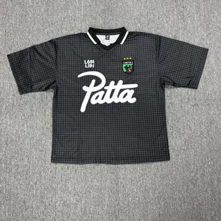 Patta Summer High Street Short-Sleeved T-Shirt - Instagram-worthy Loose Casual Sports Shirt for Football and Breathable Top