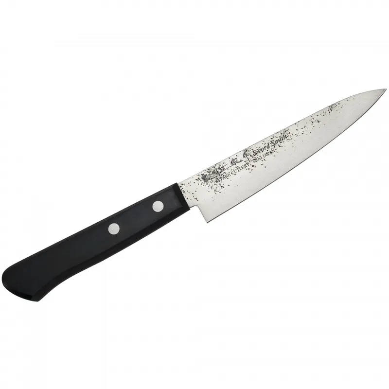 Nóż uniwersalny 12cm Satake Nashiji Black Pakka