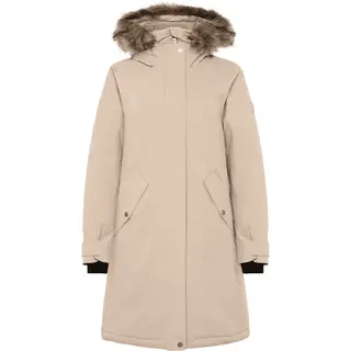 Didriksons Erna 2, parka, damska, beżowa