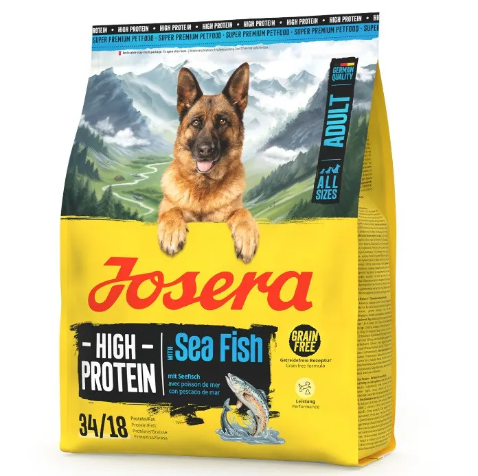 JOSERA High Protein Sea Fish - sucha karma dla psa - 3kg