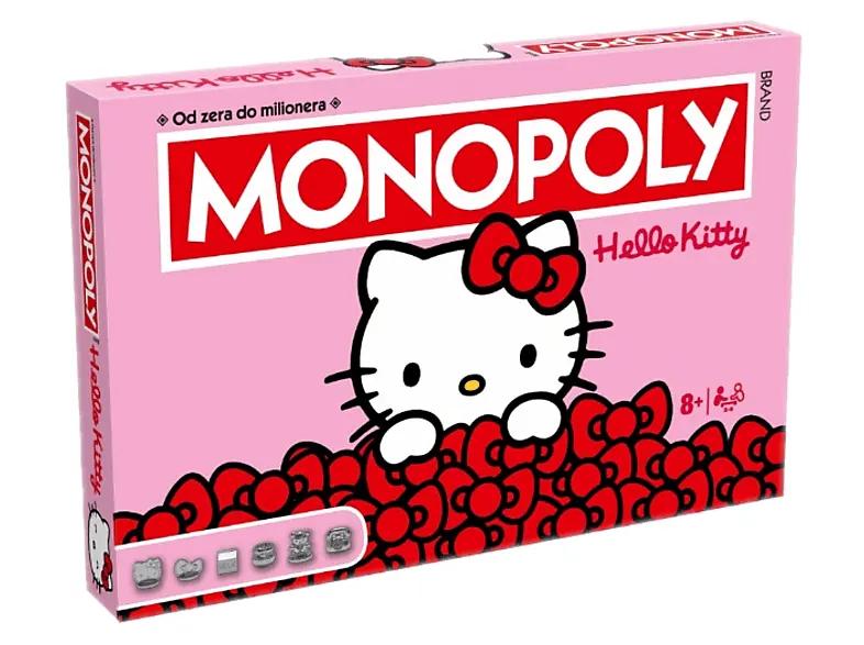 Gra planszowa WINNING MOVES Monopoly Hello Kitty Wielokolorowy