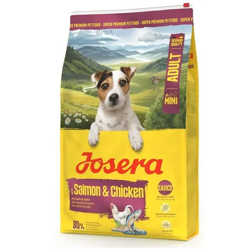 JOSERA Mini Salmon & Chicken - sucha karma dla psa - 10kg