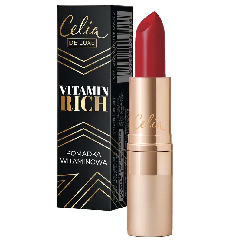 Celia Vitamin Rich Pomadka do ust witaminowa 06 klasyczna czerwień