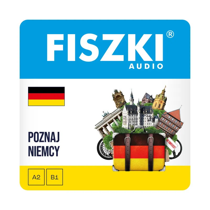 Kurs audio (audiobook mp3) - język niemiecki - Poznaj Niemcy (poziom A2-B1)