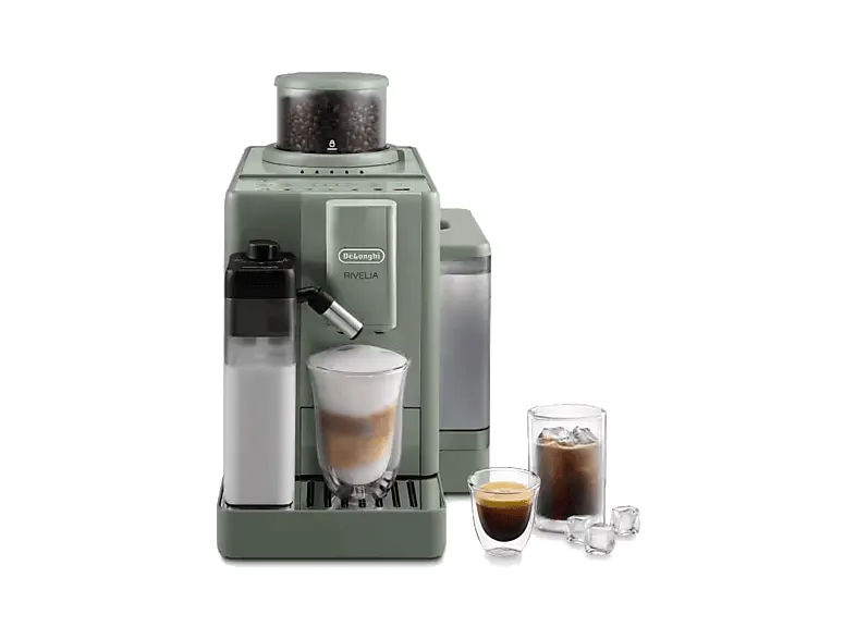 Ekspres ciśnieniowy DE LONGHI EXAM420.55.GR Rivelia Start Jade Green