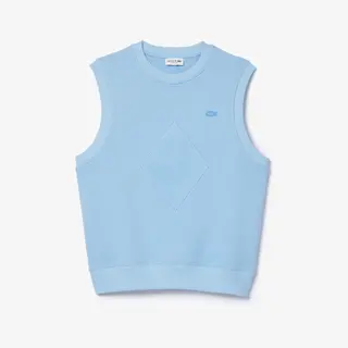 Lacoste Fleece Sweatshirt Vest Męskie Niebieski