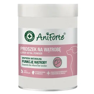 ANIFORTE Proszek na wątrobę - suplementy dla psa - 100g
