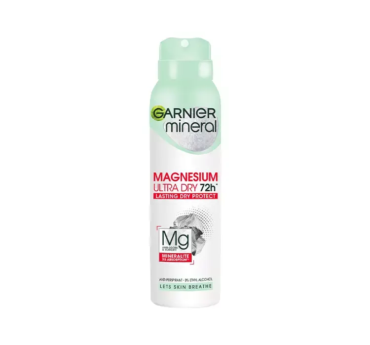 Garnier Mineral Antyperspirant Magnesium Ultra Dry 72h 150ml