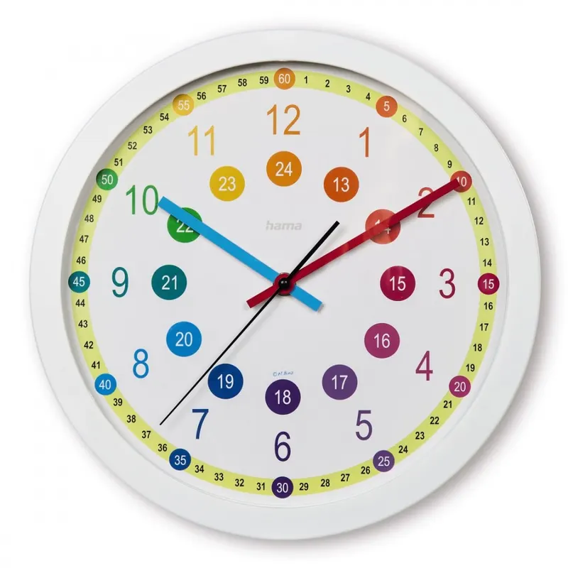 Hama Zegar ścienny Easy learning sal 30cm
