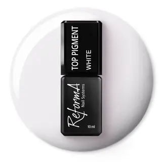 Pigmentowany, kryjący, biały na jedną warstwę - Top Pigment White, 10 ml