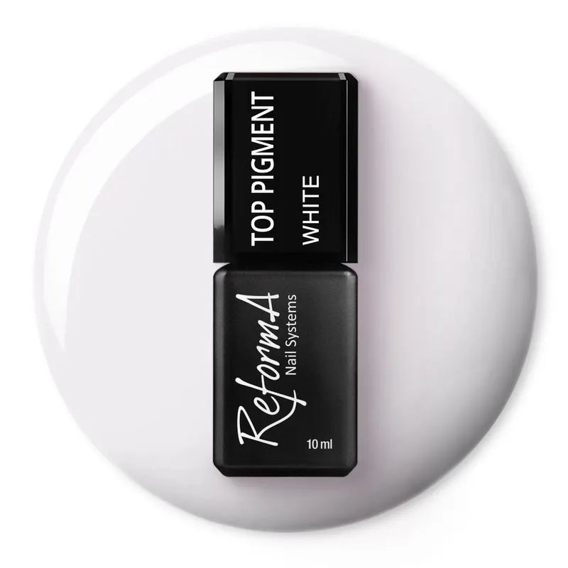 Pigmentowany, kryjący, biały na jedną warstwę - Top Pigment White, 10 ml