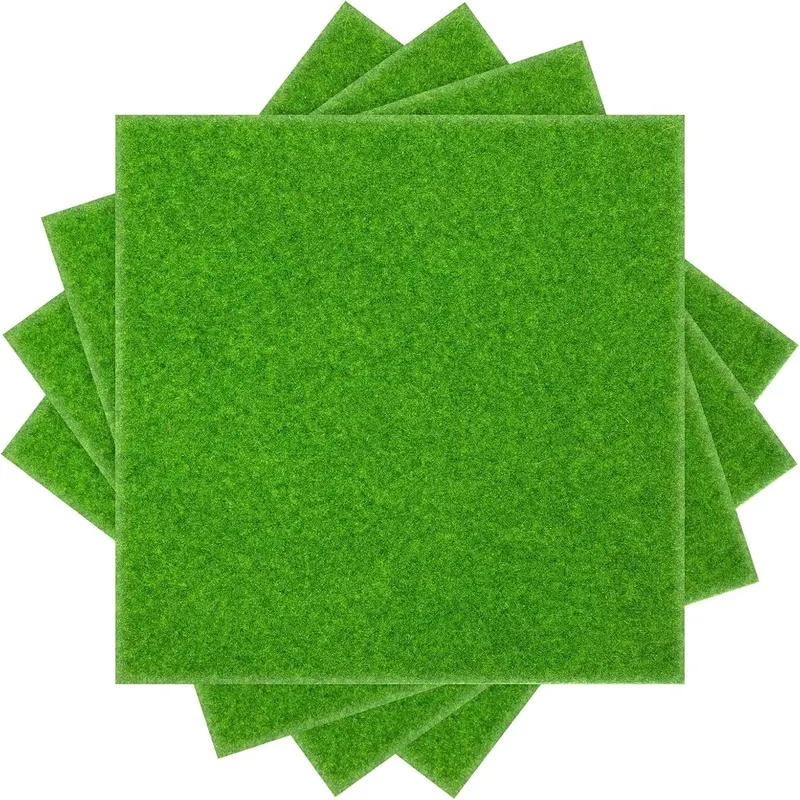 SZTUCZNA TRAWA DO MAJSTERKOWANIA 20X20 CM ZESTAW 4 SZTUKI