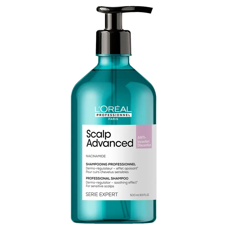 Loreal Professionnel Scalp Advanced Kojący Szampon do Wrażliwej Skóry Głowy 500ml
