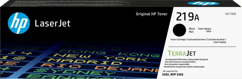 Oryginalny wkład z czarnym tonerem HP 219A LaserJet