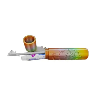 Etui na Szczoteczkę Travel Toothbrush Case Pomarańczowy, Zielony, Złoty