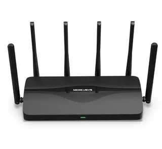 TP-LINK Router BE9300 Mercusys Tri-Band Wi-Fi 7 SPEED: 574 Mbps at 2.4 GHz + 2880 Mbps at 5 GHz + 5760 Mbps at 6 GHz MR47BE