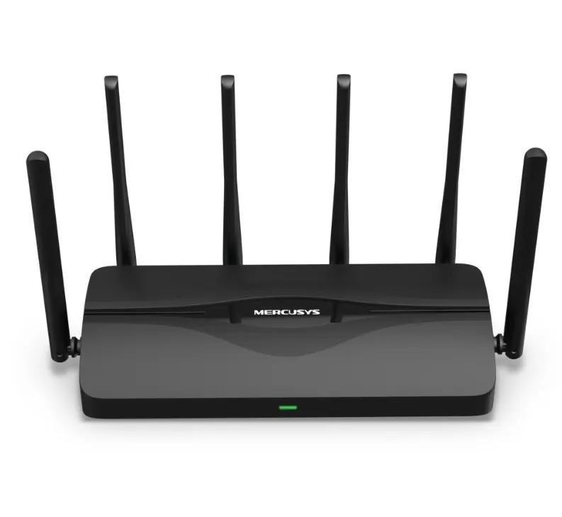 TP-LINK Router BE9300 Mercusys Tri-Band Wi-Fi 7 SPEED: 574 Mbps at 2.4 GHz + 2880 Mbps at 5 GHz + 5760 Mbps at 6 GHz MR47BE
