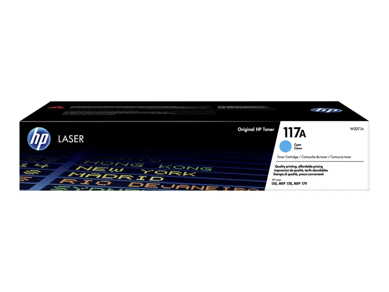 Toner HP 117A W2071A błękitny