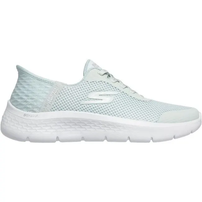 Skechers Go Walk Flex - Grand Entry, buty outdoorowe, damskie, zielone