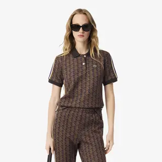Lacoste Koszulka Polo O Dopasowanym Kroju Z Żakardowym Monogramem