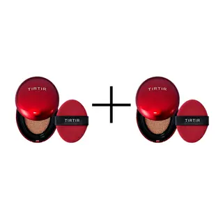 TIRTIR Mask Fit Red Cushion SPF 40 PA++ Podkład w Poduszce 34C Amber 18g 1+1