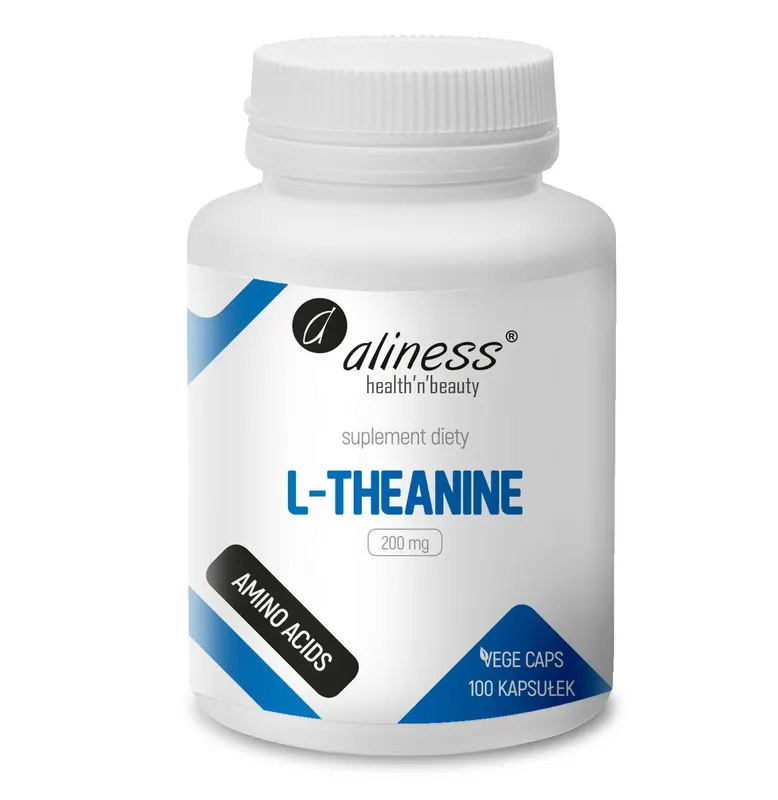 ALINESS L-Theanine 200 mg - suplement diety - 100 kapsułek