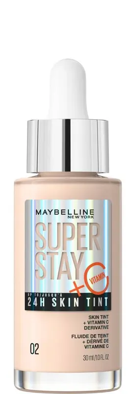 Maybelline Super Stay 24H Skin Tint Podkład Rozświetlający 02