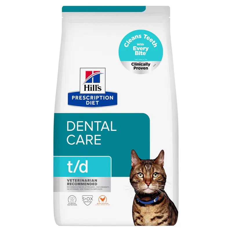 Hill's Prescription Diet t/d Dental Care, kurczak - 3 kg