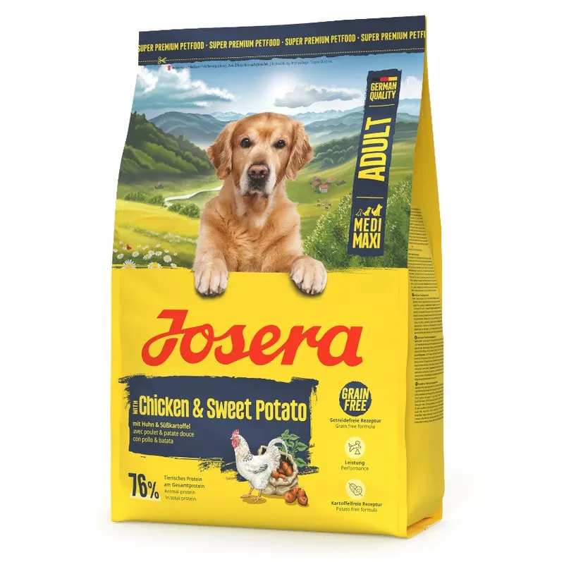 JOSERA Medi/Maxi Chicken & Sweet potato - sucha karma dla psa - 3kg