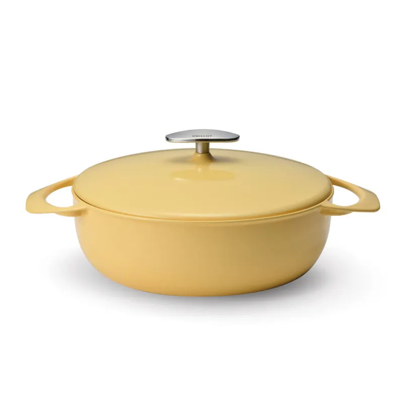 Garnek żeliwny UNILLOY Yellow 22 cm [US220YE]