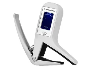 Kapodaster z stroikiem MUSIC MATE MM-X100 Capotuner Biały