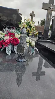 Znicz Witraż Lustro Karafa SREBRO