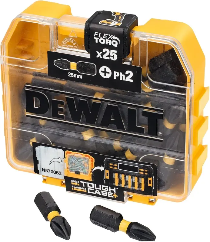 ZESTAW KOŃCÓWEK 25MM PH2 TORX T20 FLEXI-TORSION