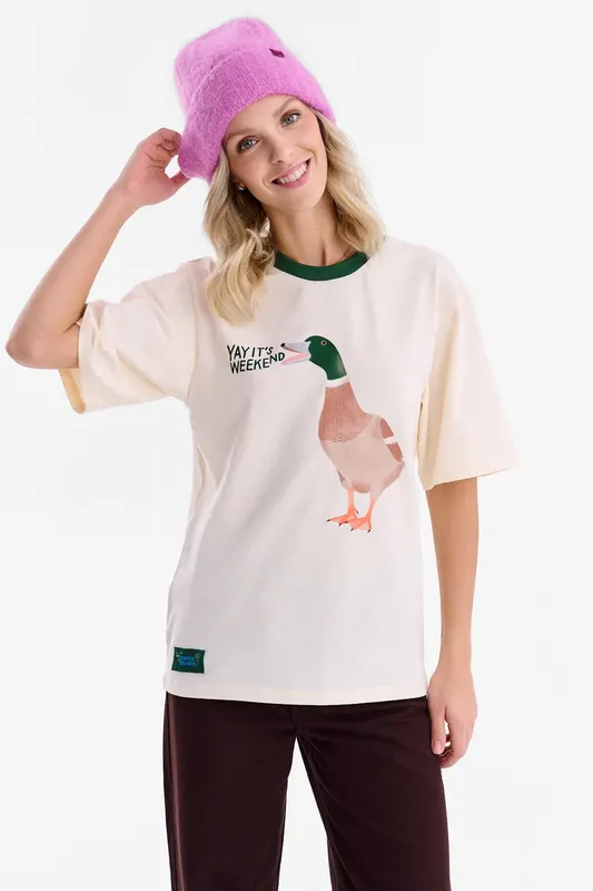 T-shirt Wild Quack x Cecilia Petterson L/XL