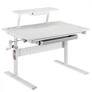 Ergo Office Biurko dla dzieci z regulacją wysokości max 40kg ER-483 Szare