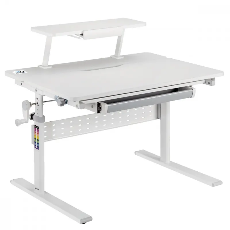Ergo Office Biurko dla dzieci z regulacją wysokości max 40kg ER-483 Szare