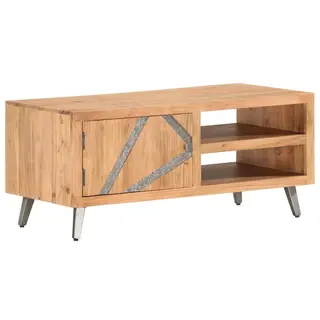 Stolik kawowy 90 x 45 x 40 cm lite drewno akacjowe