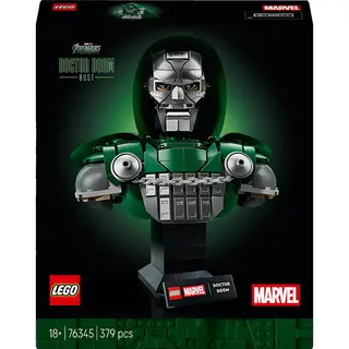 Klocki LEGO Marvel Popiersie Doktora Dooma 76345