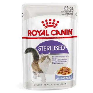 Royal Canin Sterilised w galarecie - 12 x 85 g