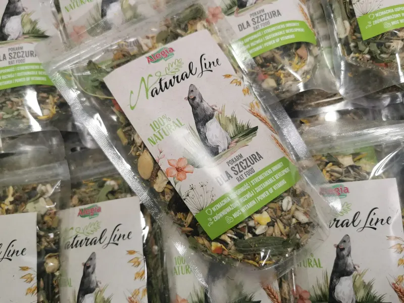 ALEGIA Natural Line karma - sucha karma dla szczura - 2,5 kg